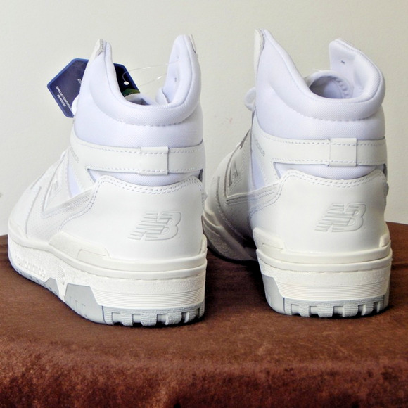 New Balance 650 White Cloud High Top Sneaker Athletic Shoes Men Sze 12 NEW main image 4